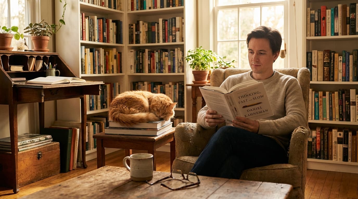 Why Your Brain Acts Like a Lazy Cat: Making Sense of Thinking, Fast and Slow