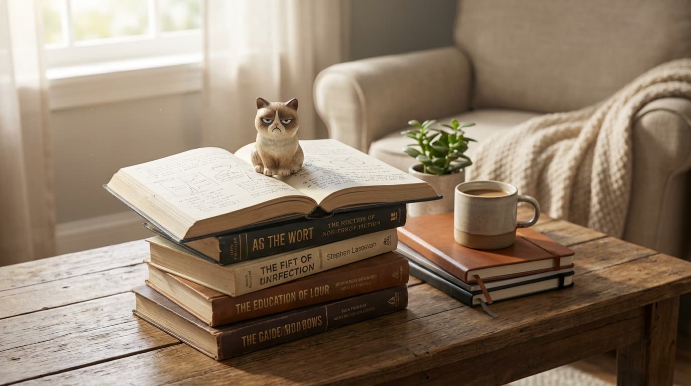 Why Your Brain Acts Like a Grumpy Cat (And How Habit Stacking Changes Everything)