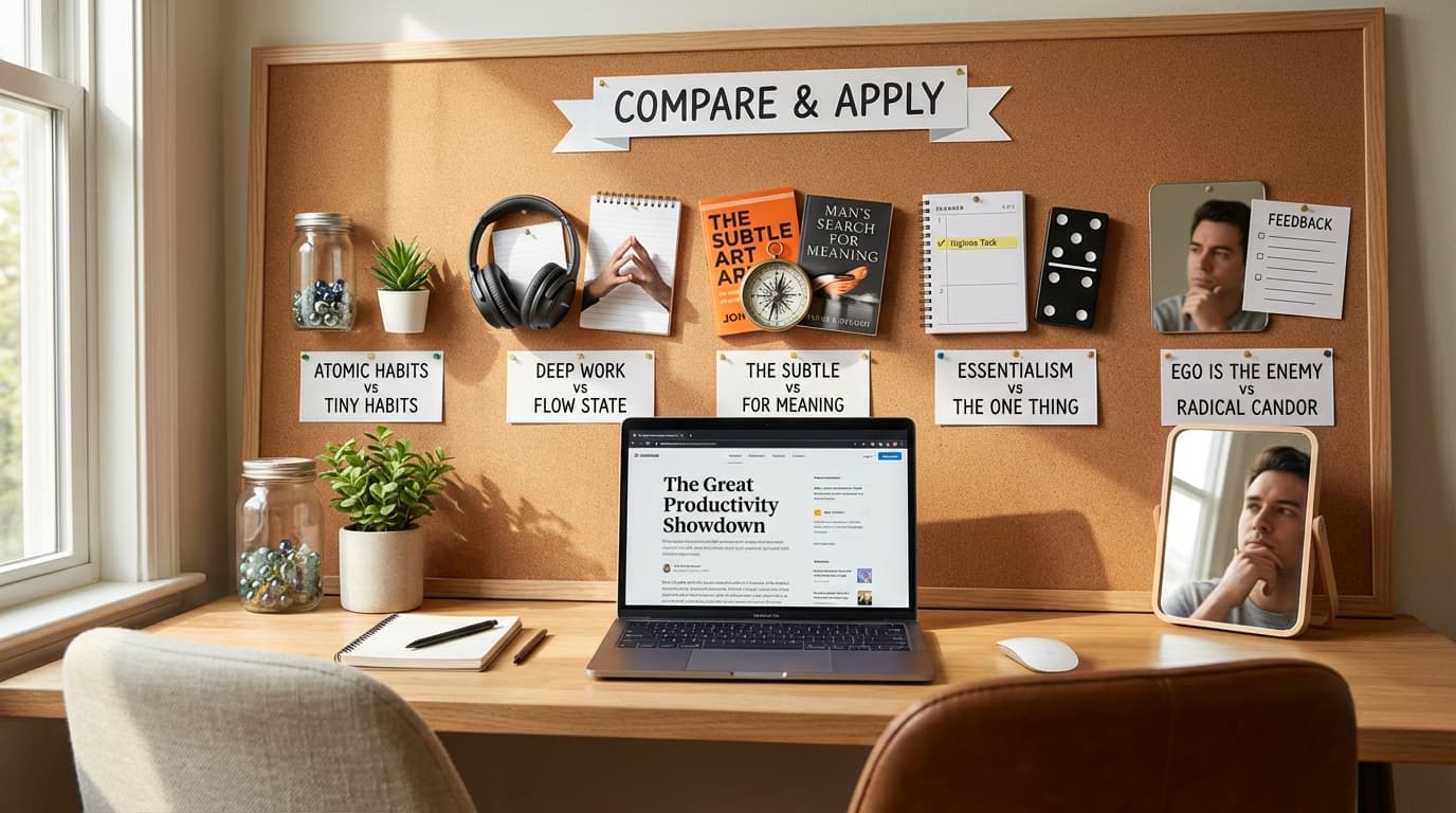 The Great Productivity Showdown: Choosing the Right Framework for Your Life