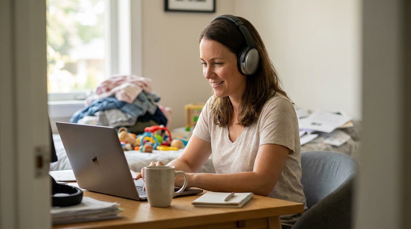 How to Actually Get Stuff Done When Your Brain (and House) is Total Chaos